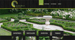 Desktop Screenshot of jardin-decor-paysagiste.com